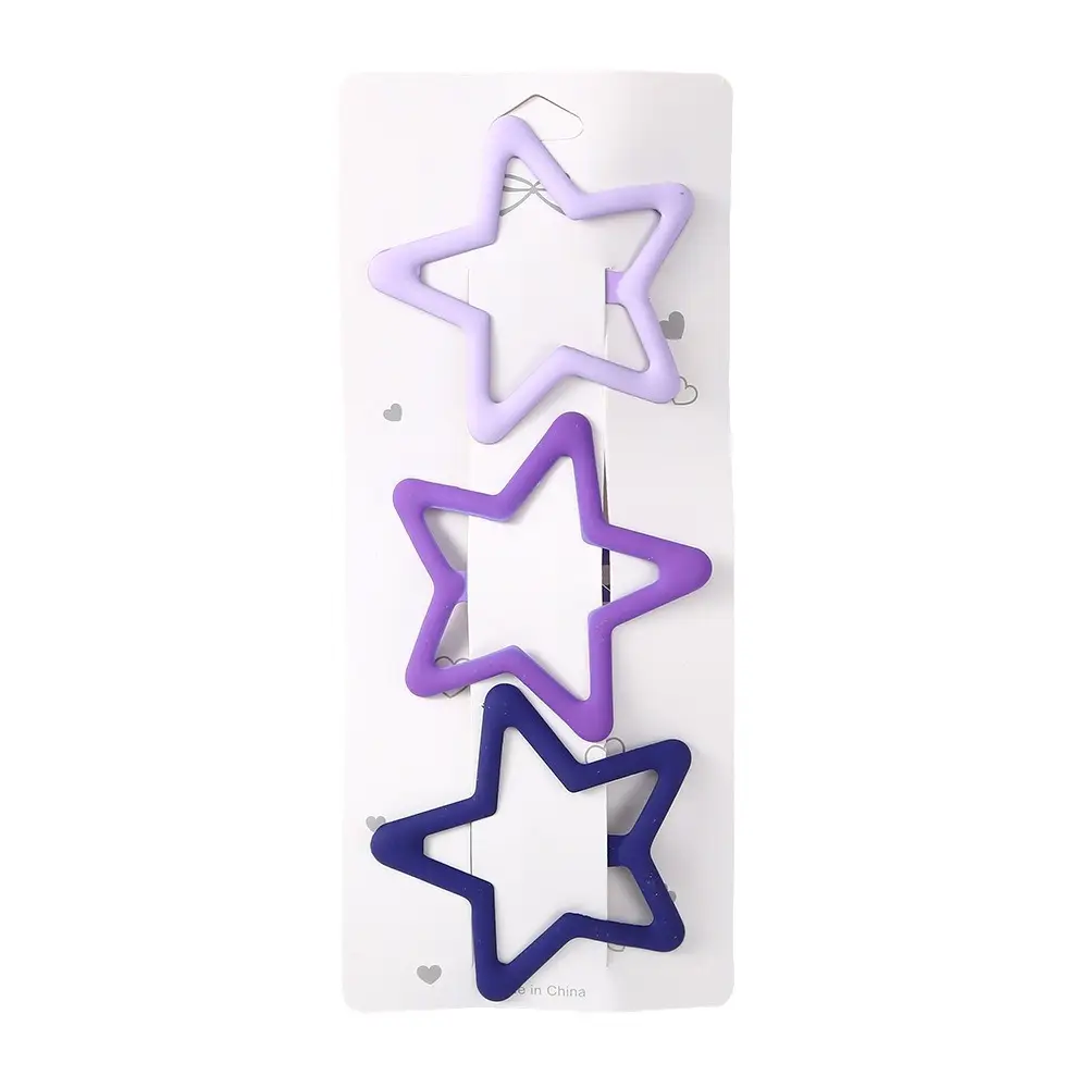 Dopamine Star Hairpin Clips 2024 New Color - Image 10