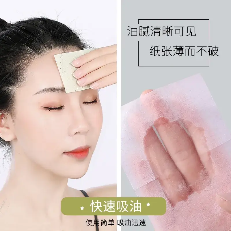 Facial Oil Absorbing Tissue Paper for Boys Women