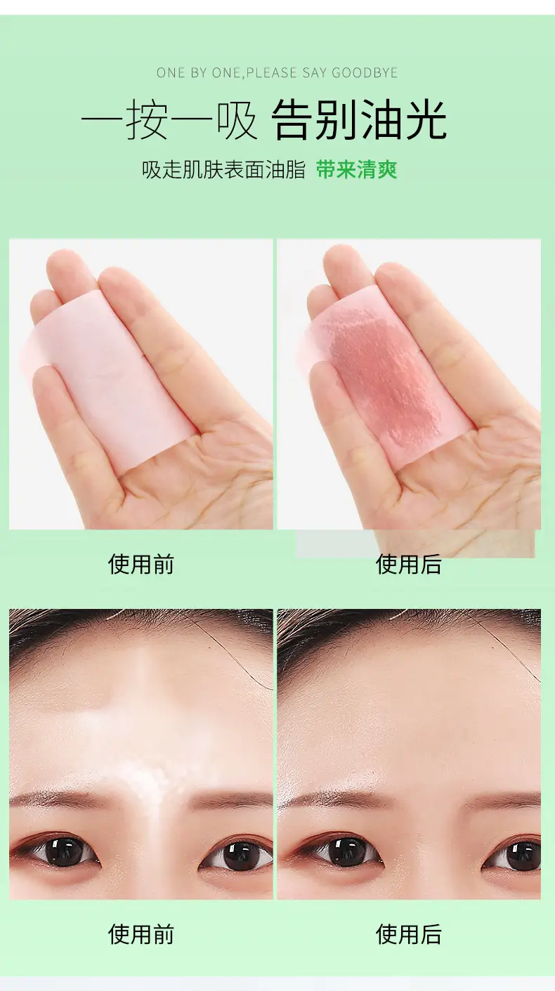 Facial Oil Absorbing Tissue Paper for Boys Women — feature 5
