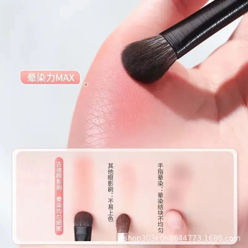 10-Piece Eyeshadow & Eyeliner Brushes Set for Makeup Blending — feature 8