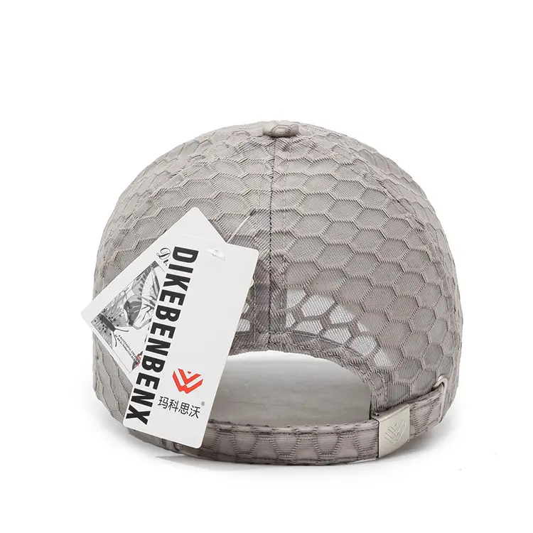 Men Grey Mesh Baseball Cap FLVR Outdoor - Image 14