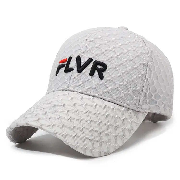 Men Grey Mesh Baseball Cap FLVR Outdoor - Image 2