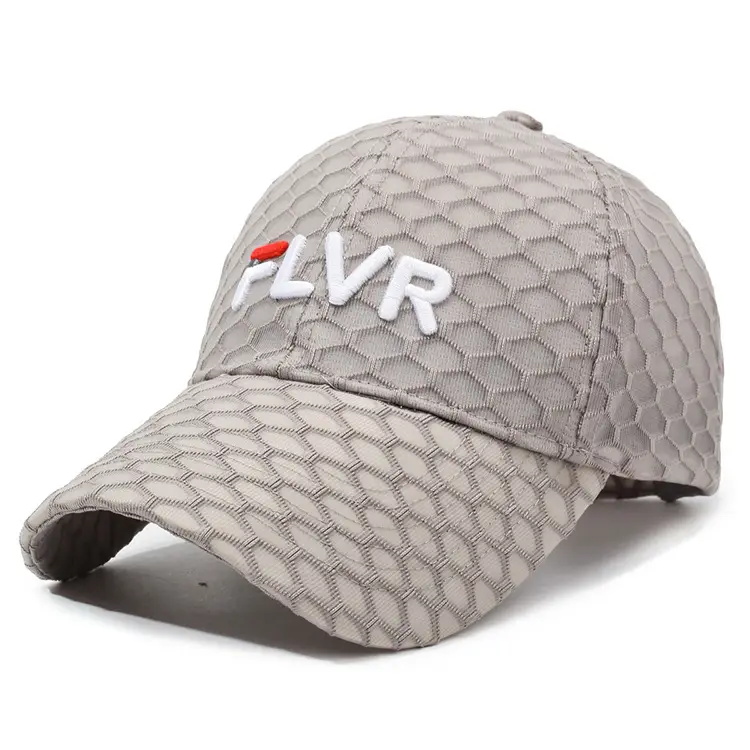 Men Grey Mesh Baseball Cap FLVR Outdoor - Image 4