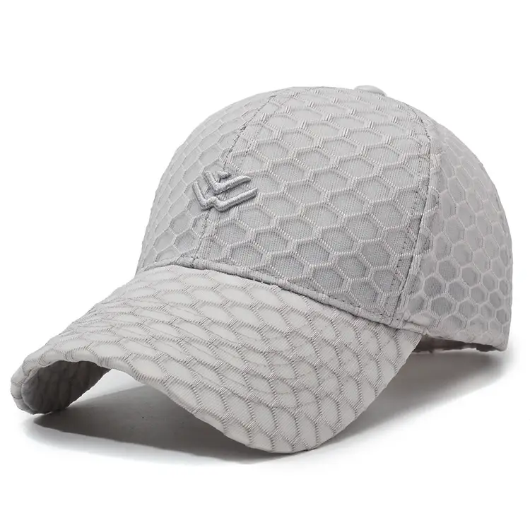 Men Grey Mesh Baseball Cap FLVR Outdoor - Image 9