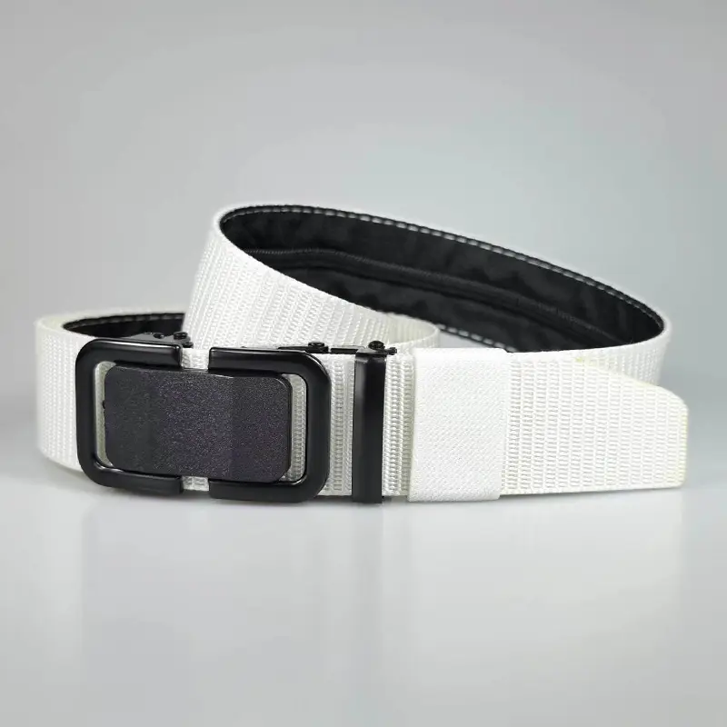 Men's Black Tactical Hidden Wallet Belt with Automatic Buckle — feature 15