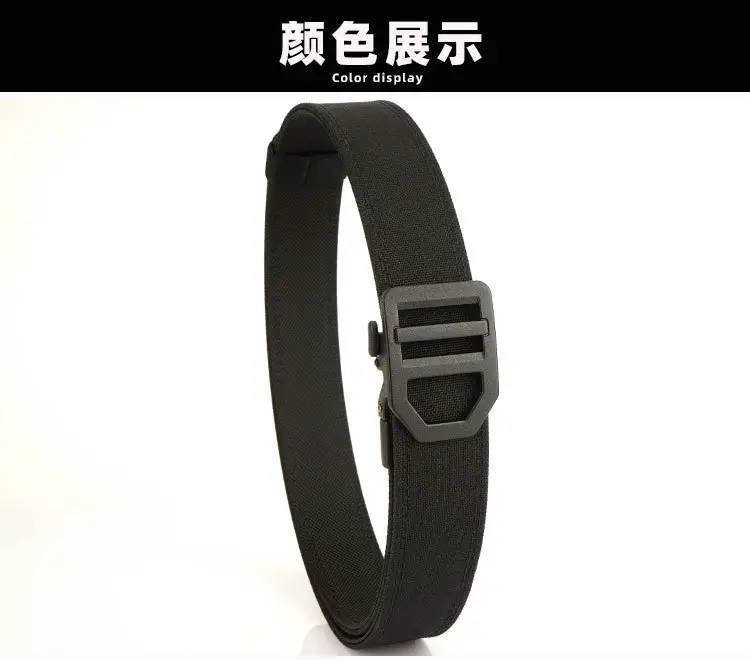 Men's Navy Blue Tactical Belt 3.8" Military Grade — feature 18