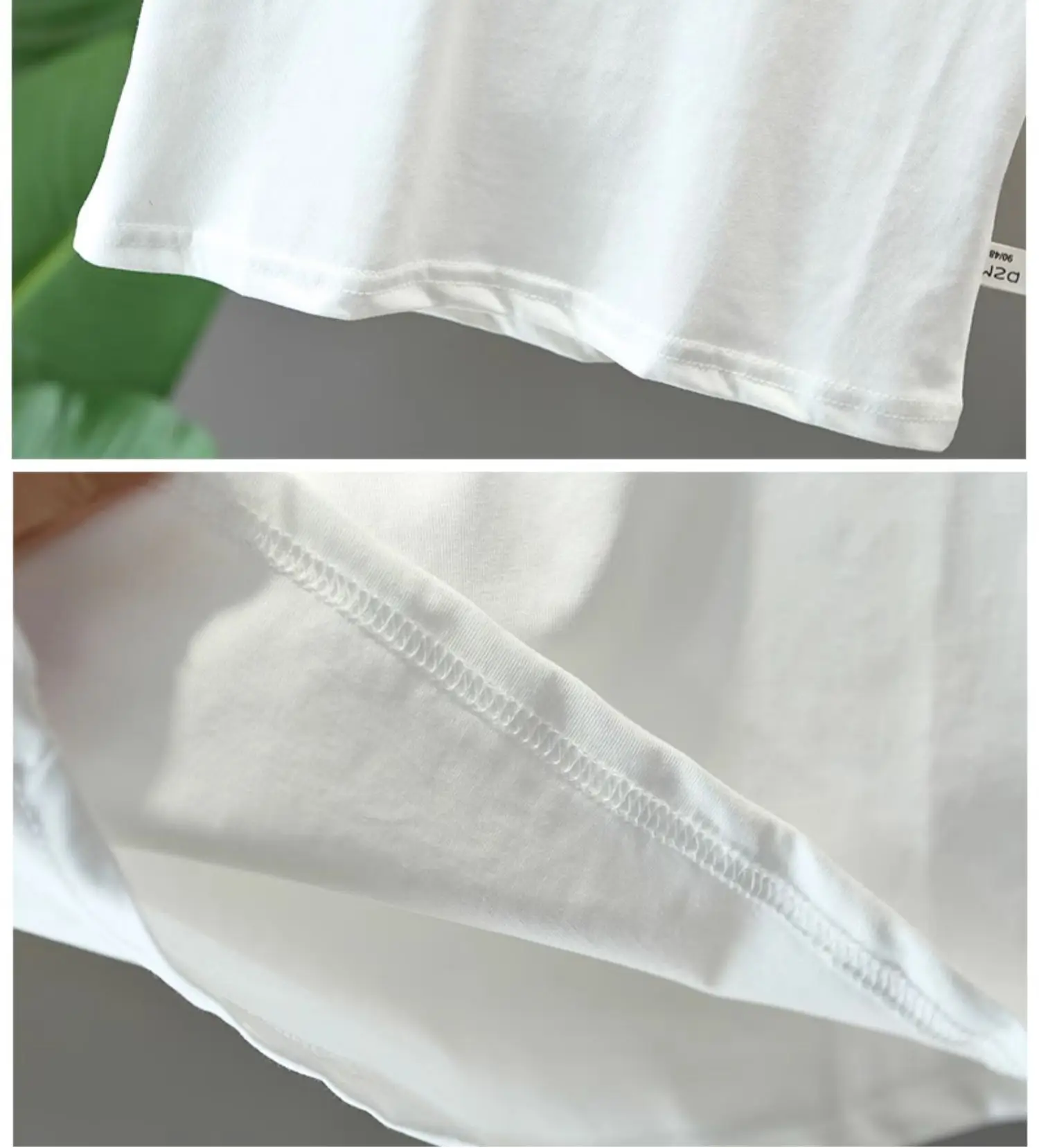 Kids White Graphic T-Shirt Summer Casual Top — feature 11