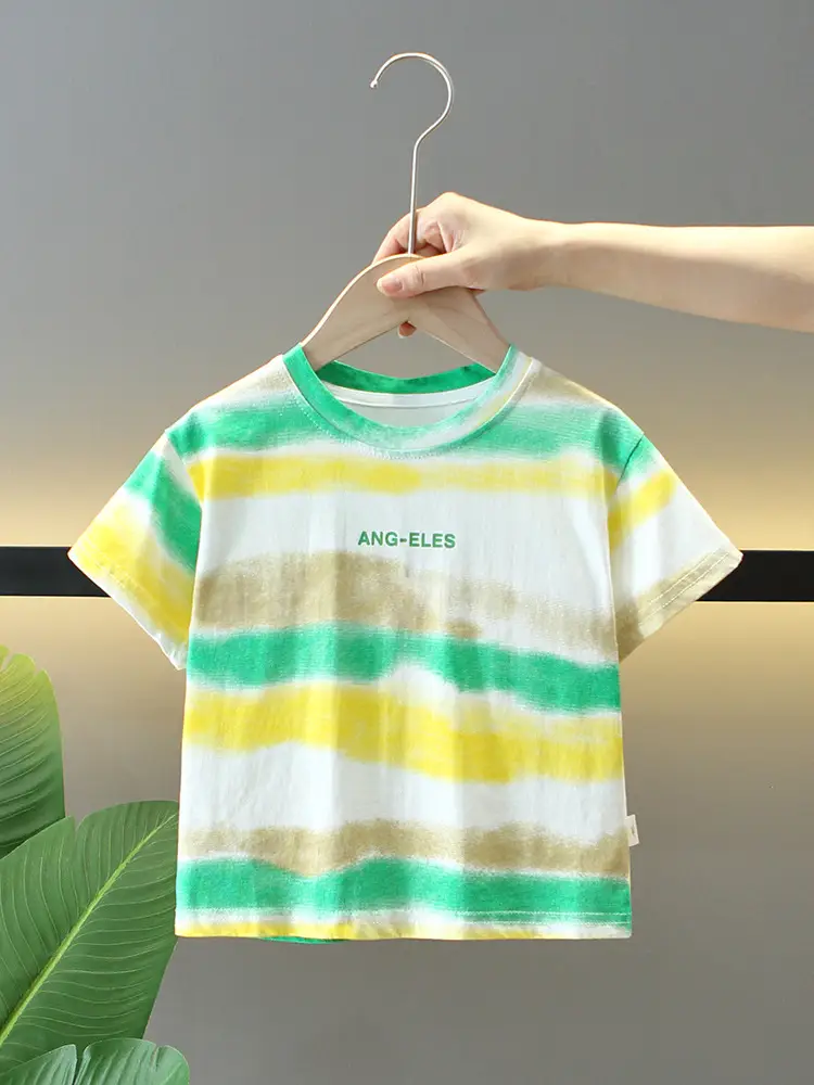 Baby Striped T-Shirt for Boys Summer 2026 - Image 5