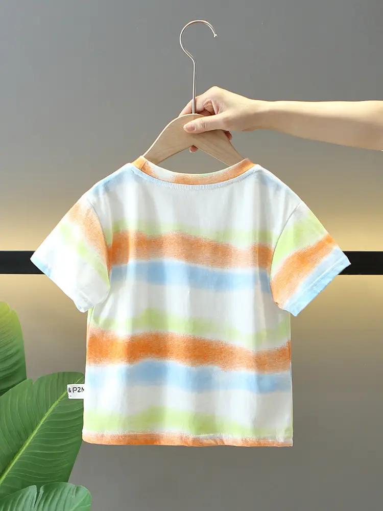 Baby Striped T-Shirt for Boys Summer 2026 - Image 6