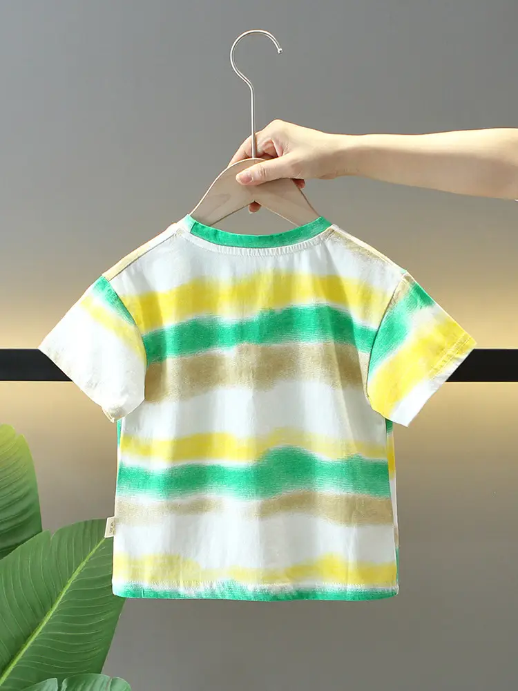 Baby Striped T-Shirt for Boys Summer 2026 - Image 7