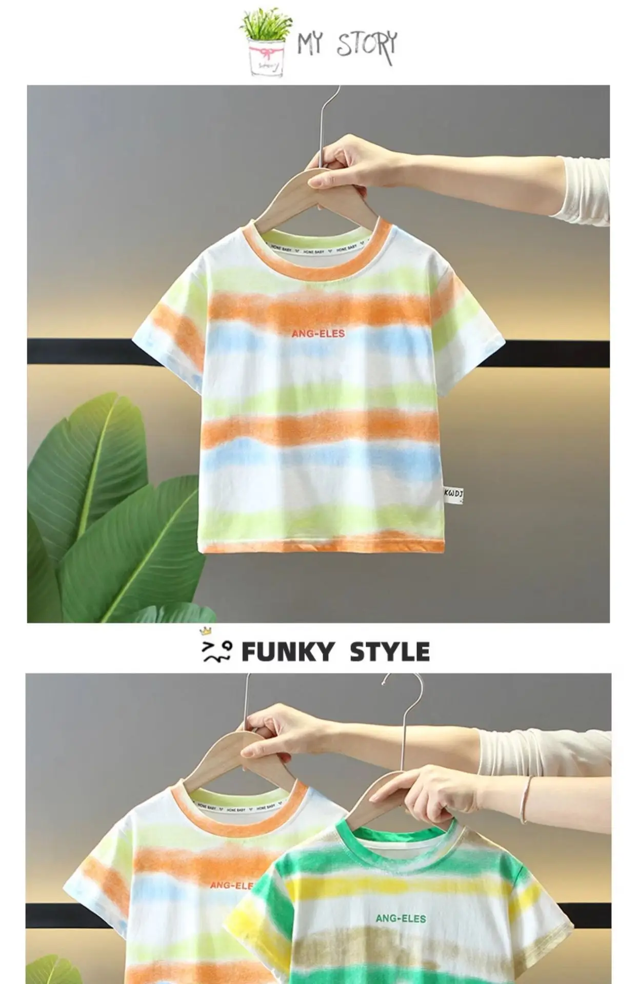 Baby Striped T-Shirt for Boys Summer 2026 — feature 6