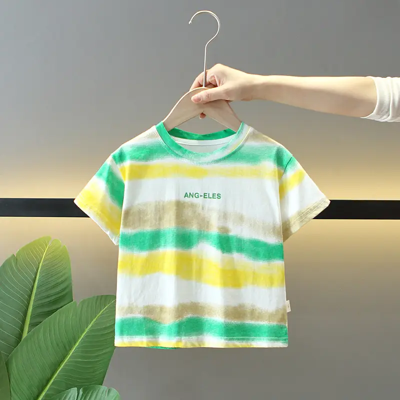 Baby Striped T-Shirt for Boys Summer 2026 - Image 2