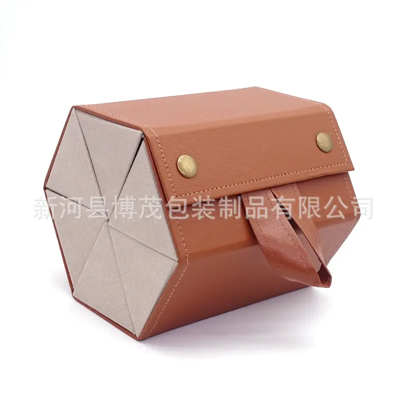 Brown Multi-Compartment Glasses Case Travel Sunglasses Storage Box - Image 29
