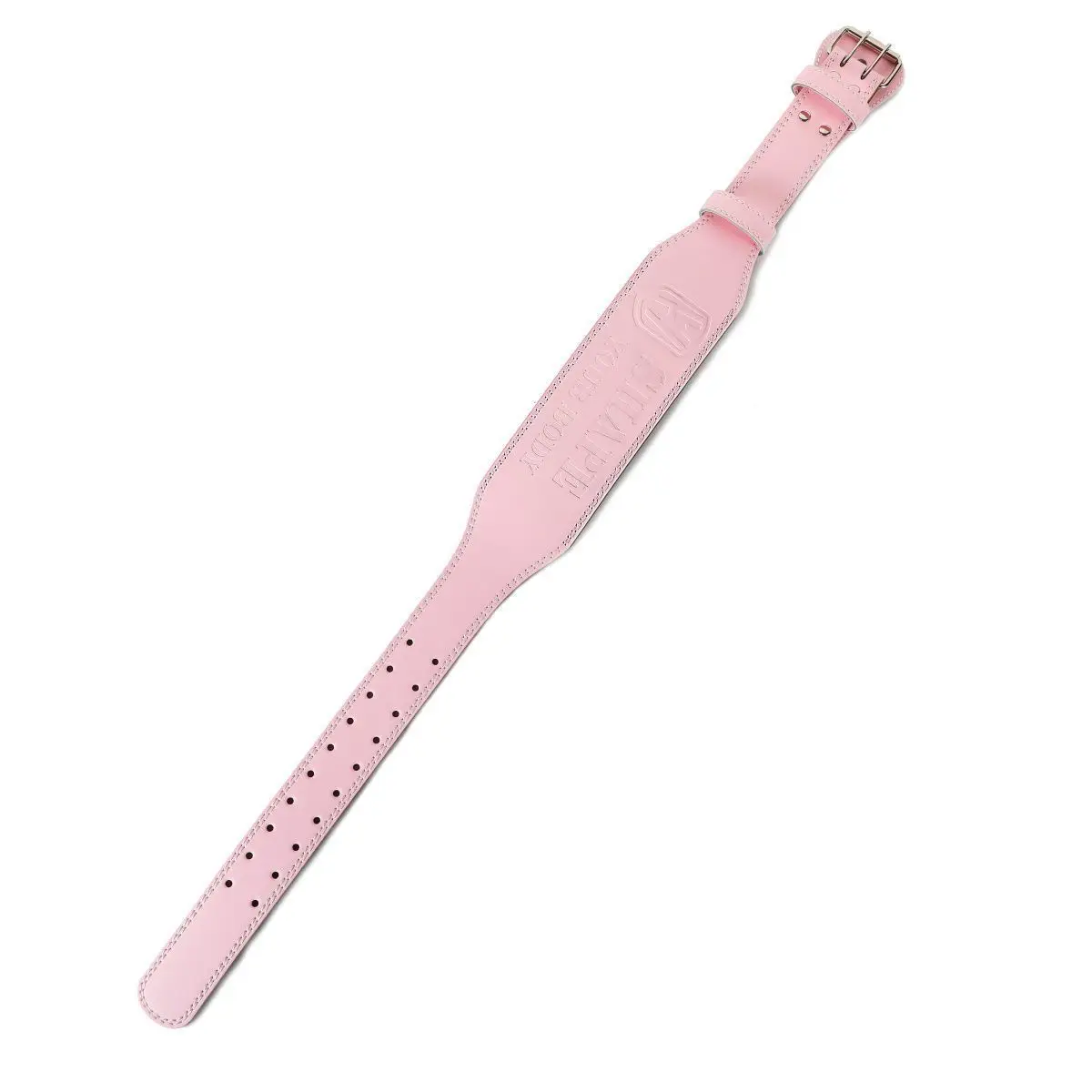 Pink PU Leather Waist Belt for Men Women Deep Squat Pull — feature 21