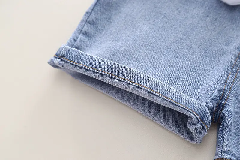 Kids Casual Summer T-Shirt & Denim Shorts Set 0-4Y — feature 17