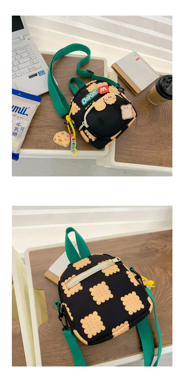 Japanese Kids Cartoon Crossbody Bag Yellow Shoulder Bag — feature 8