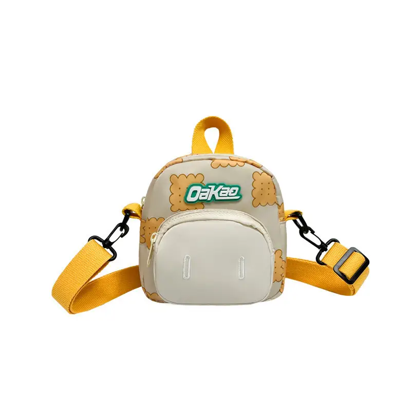 Japanese Kids Cartoon Crossbody Bag Yellow Shoulder Bag
