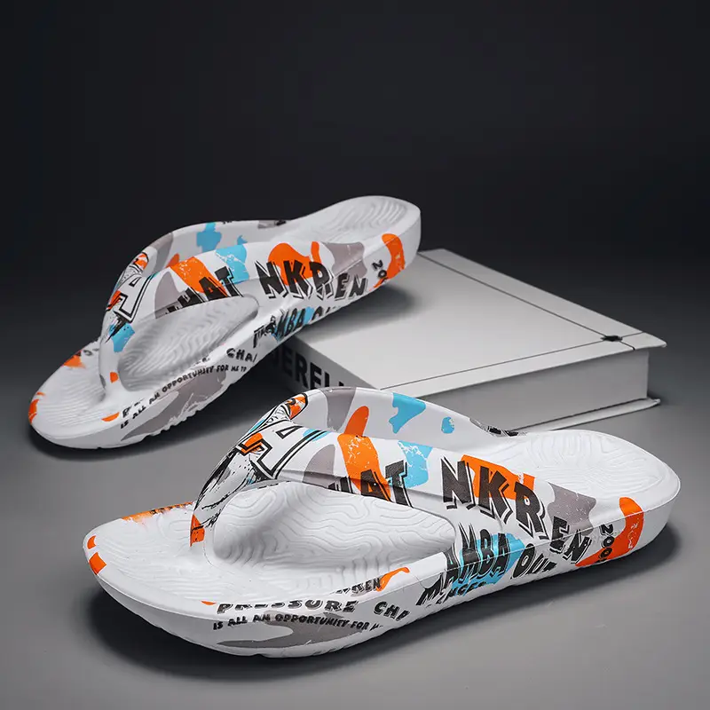 Men's Camouflage Printed Flip Flops Summer - Image 7