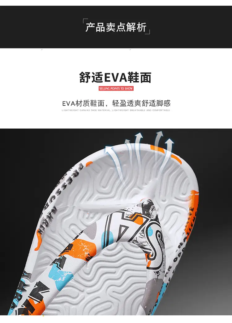 Men's Camouflage Printed Flip Flops Summer — feature 5