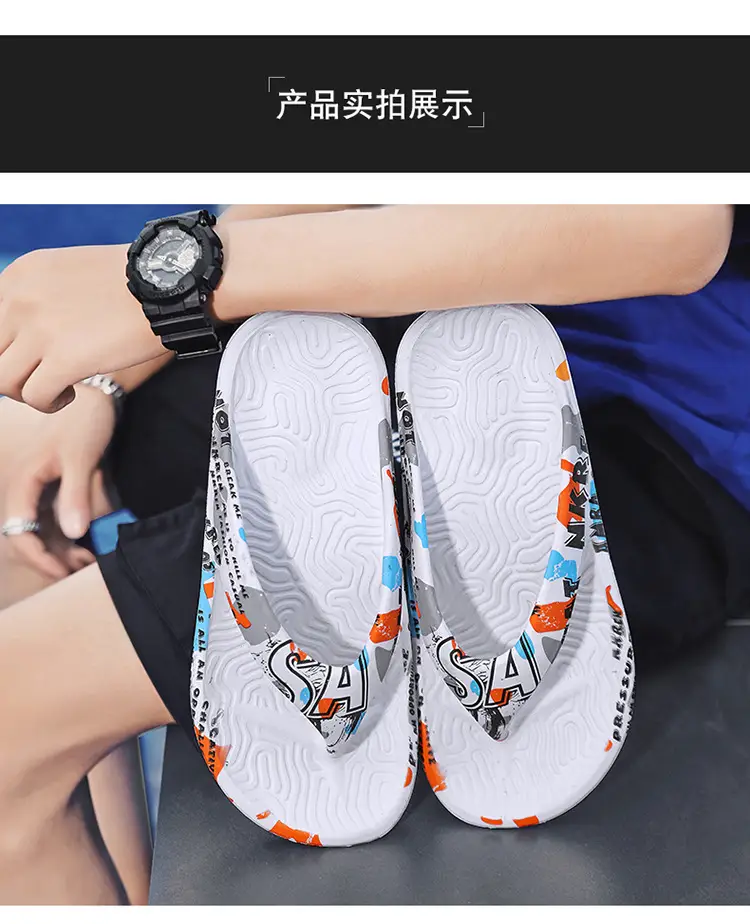 Men's Camouflage Printed Flip Flops Summer — feature 8