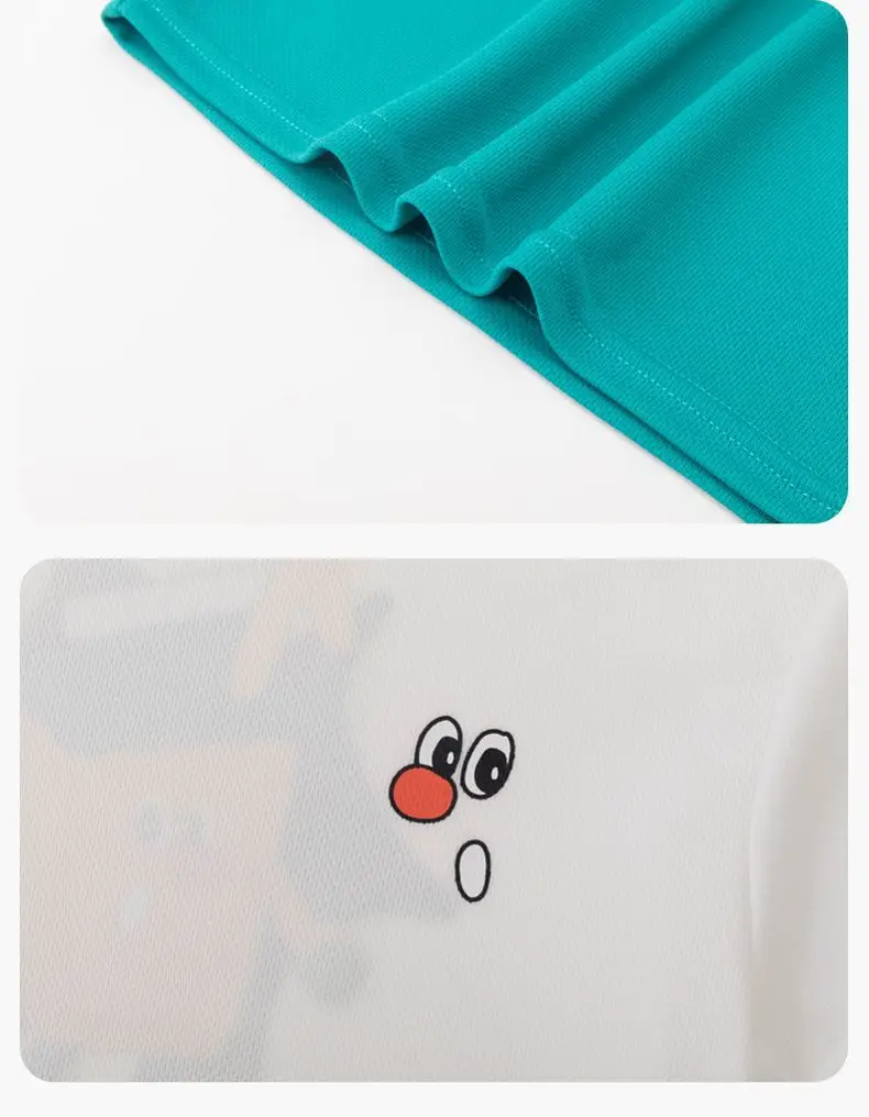 Doodle Boys T-Shirt Teal Short Sleeve Summer Wear — feature 11