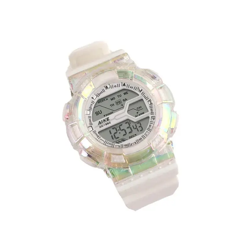 Laser Rainbow Watch Digital Display Waterproof Sports Wear - Image 5