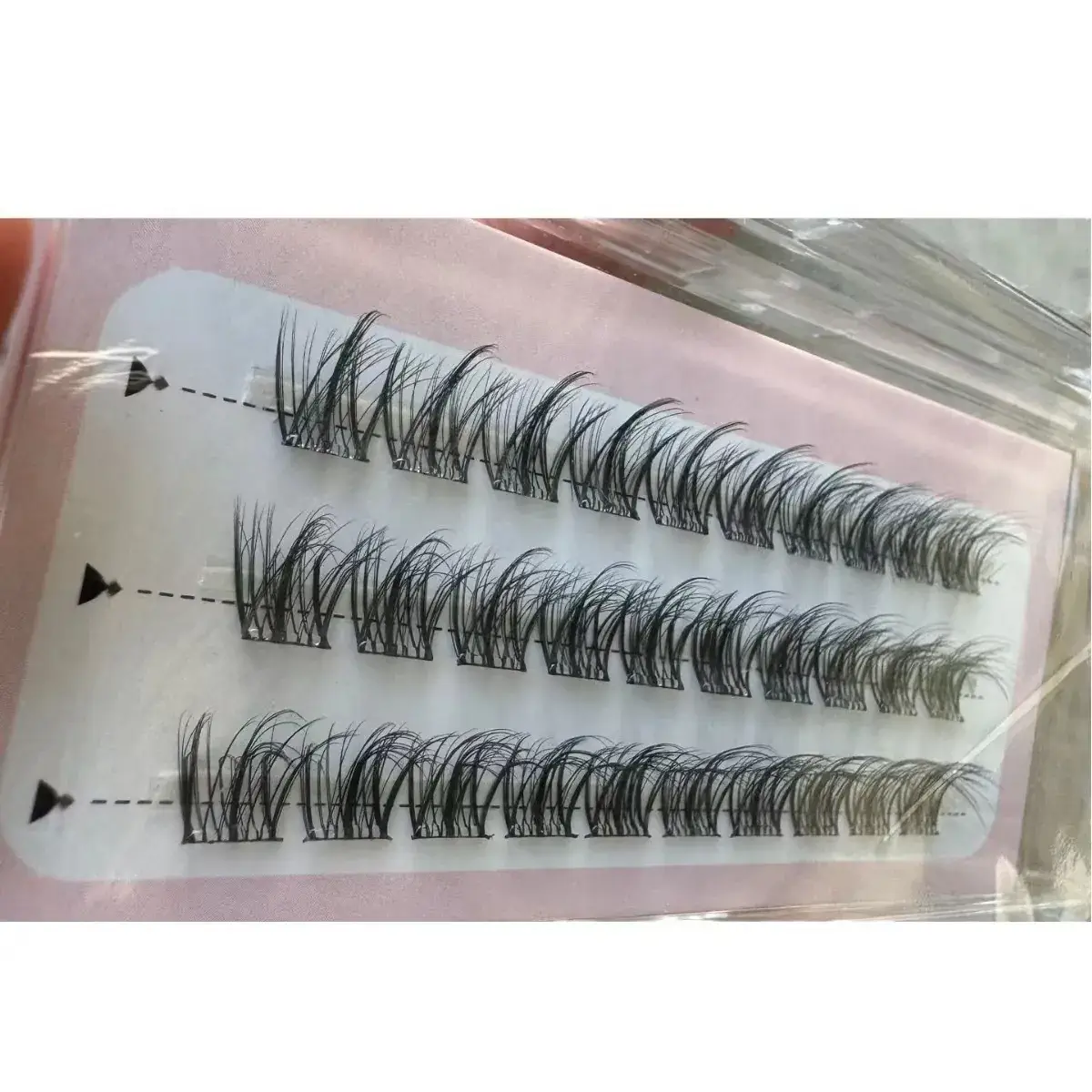 EIYI Glue-Free False Eyelashes 5D Baby Curved Mink Velvet Lazy Trilogy