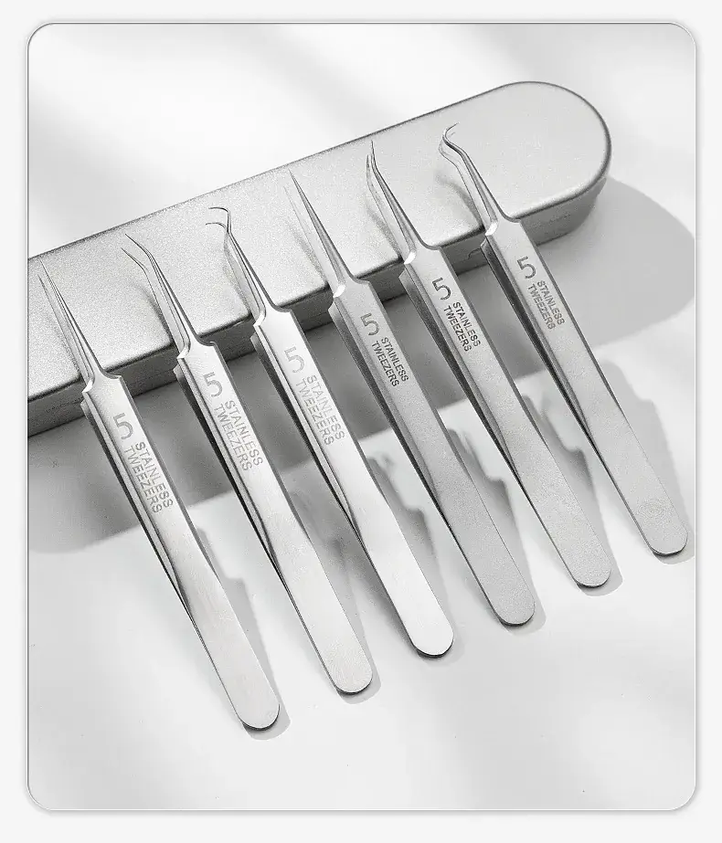 Super Sharp No.5 Cell Tweezers Blackhead Pox Acne Clamp — feature 11