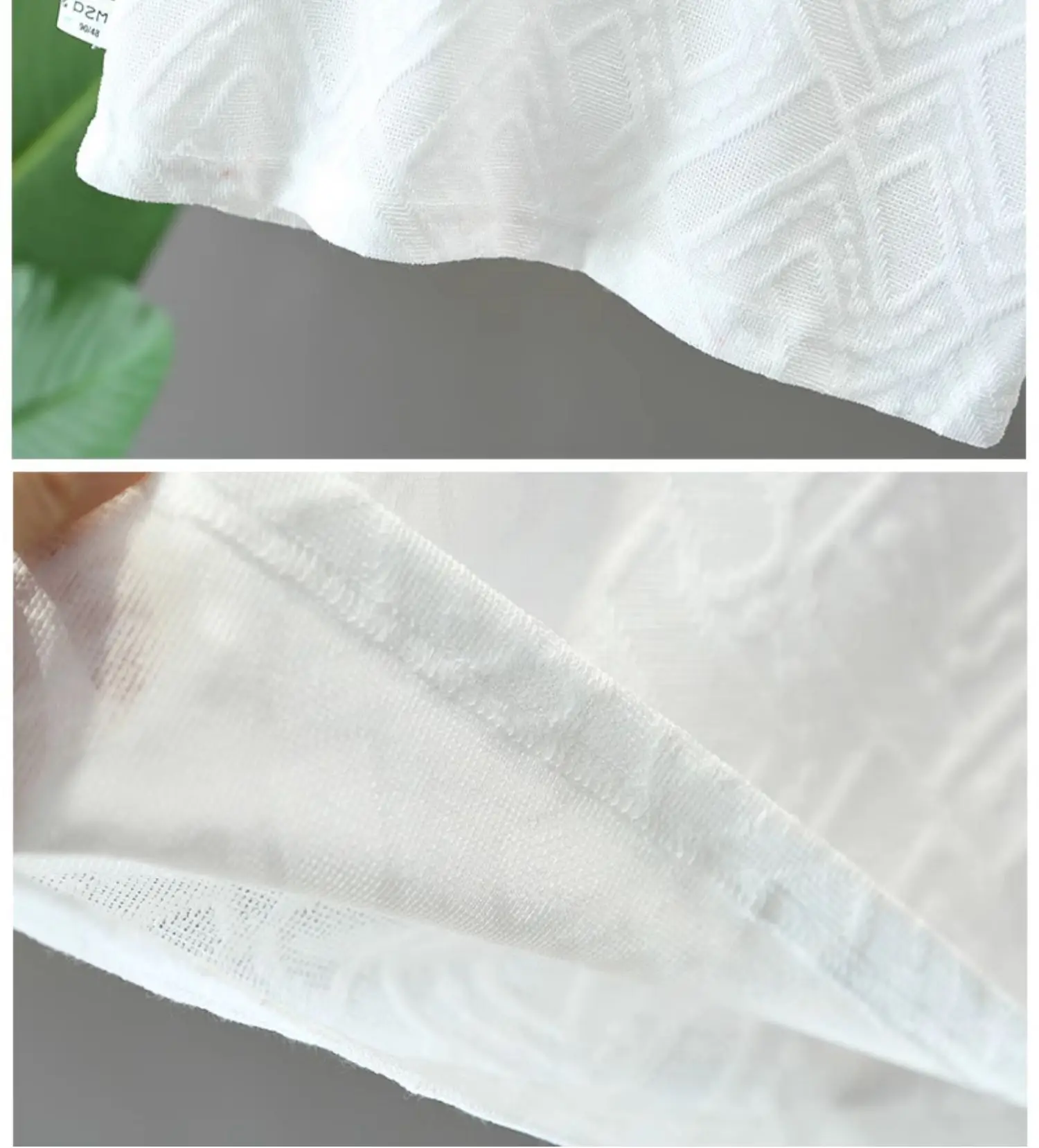 5130 Boys Short Sleeve T-Shirt White 2024 Summer — feature 11
