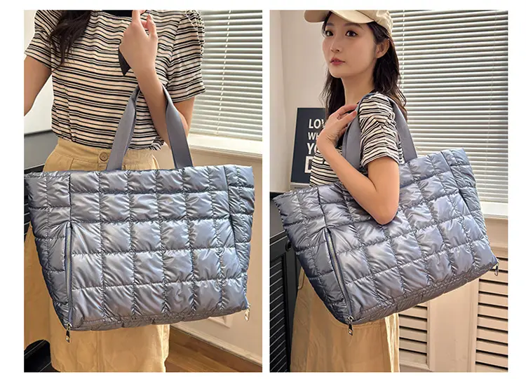 Silver Waterproof Crossbody Yoga Bag for Women — feature 25