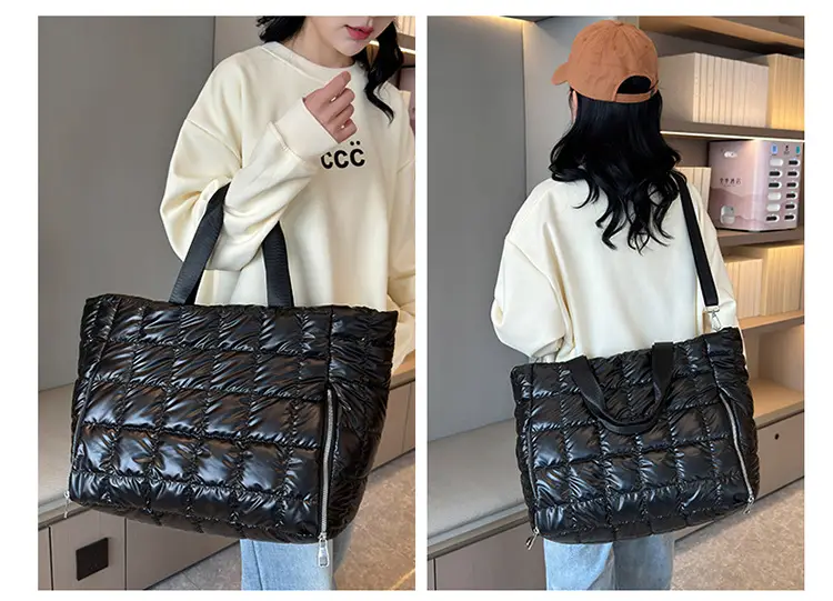 Silver Waterproof Crossbody Yoga Bag for Women — feature 31