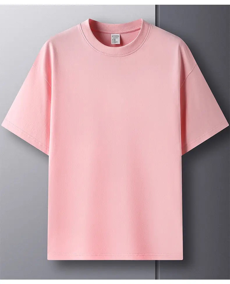 Men Cotton Short Sleeve T-Shirt Light Blue Joker — feature 27