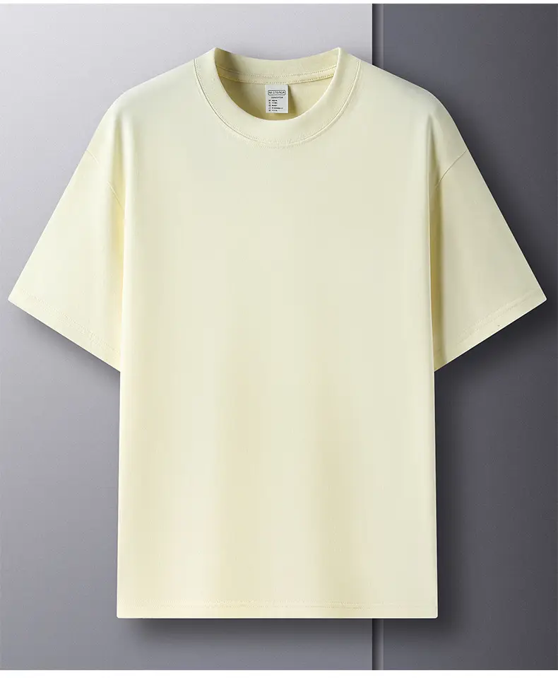 Men Cotton Short Sleeve T-Shirt Light Blue Joker — feature 29