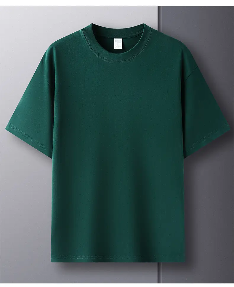 Men Cotton Short Sleeve T-Shirt Light Blue Joker — feature 34