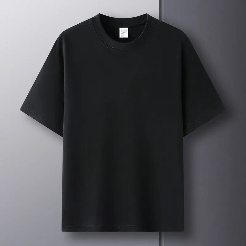 Men Cotton Short Sleeve T-Shirt Light Blue Joker