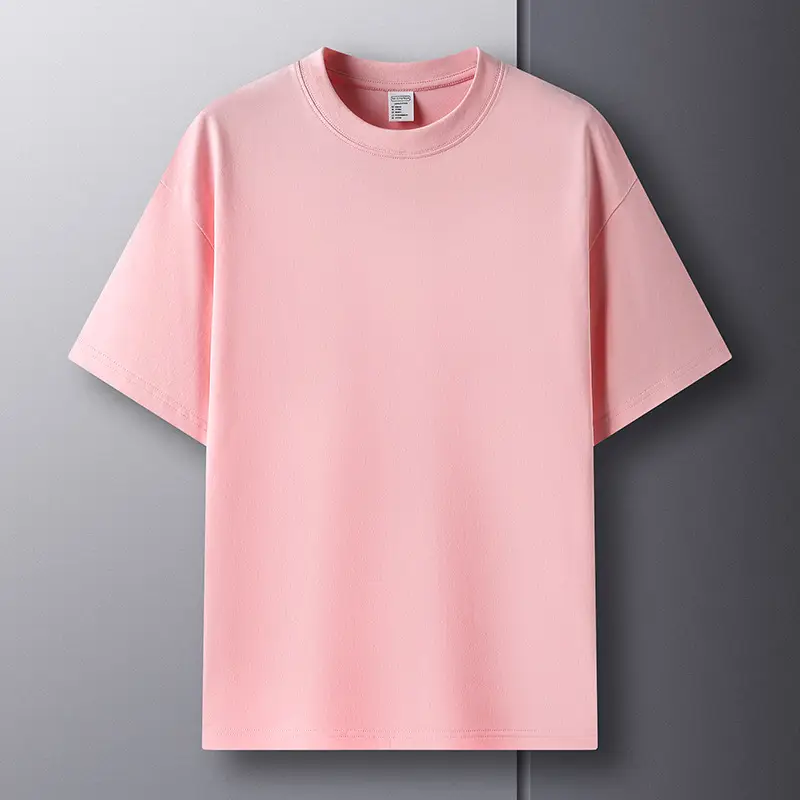 Men Cotton Short Sleeve T-Shirt Light Blue Joker