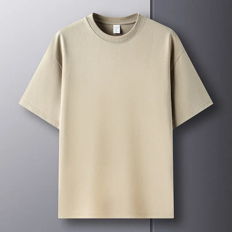 Men Cotton Short Sleeve T-Shirt Light Blue Joker