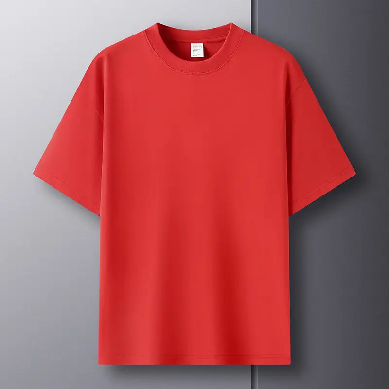 Men Cotton Short Sleeve T-Shirt Light Blue Joker