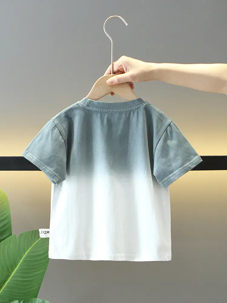 5133 Boys Tie-Dye Gradient T-Shirt 2026 - Image 6