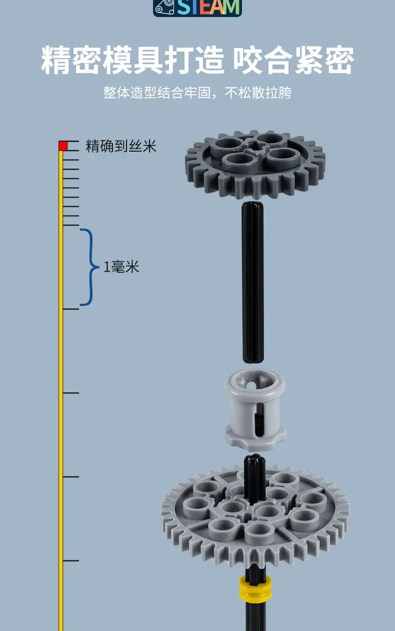 Programming Robot 9686 suit Compatible with Lego Grade One and Two Examination Building Blocks Science Education Kindergarten STEM Textbook — feature 10