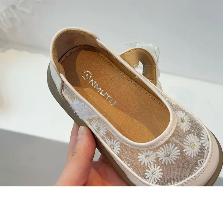 Pink Bow Baby Shoes for Girls Semi Sandals — feature 16