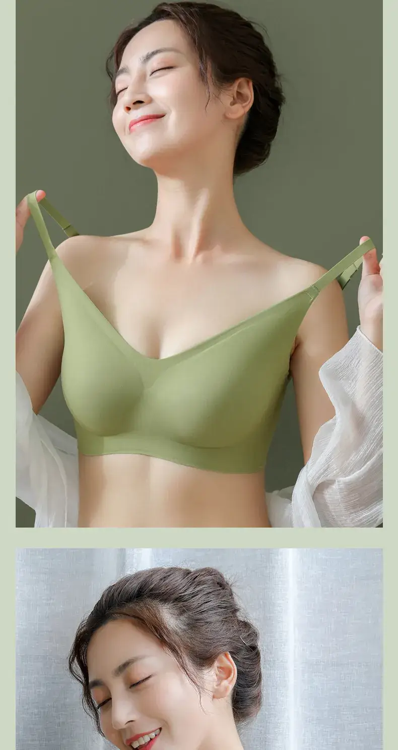 Women's Purple Traceless Bra Small to Large — feature 22