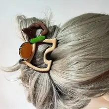 Mermaid Ji Acetic Acid Large Grab Clip Hairpin — feature 1