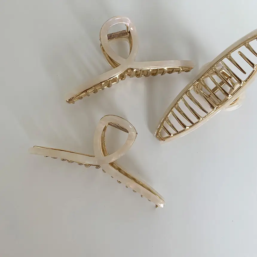 Mermaid Ji Acetic Acid Large Grab Clip Hairpin — feature 29