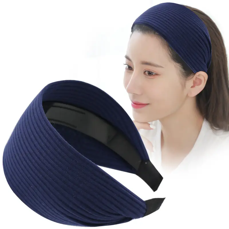 Women's Wide Bristled Headband with Anti-Slip Design - Image 2