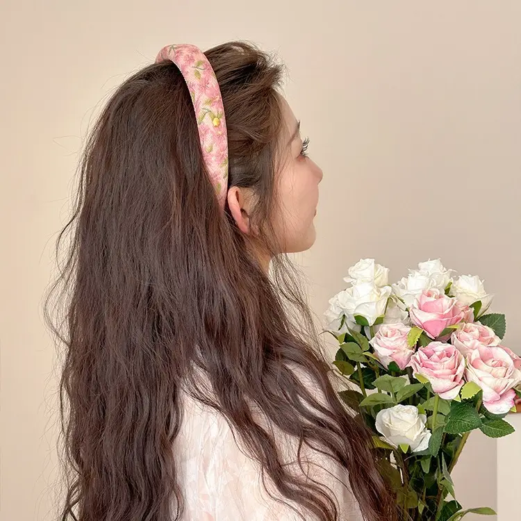 French Style Floral Hair Band for Women - Image 8