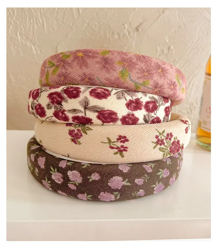 French Style Floral Hair Band for Women — feature 12