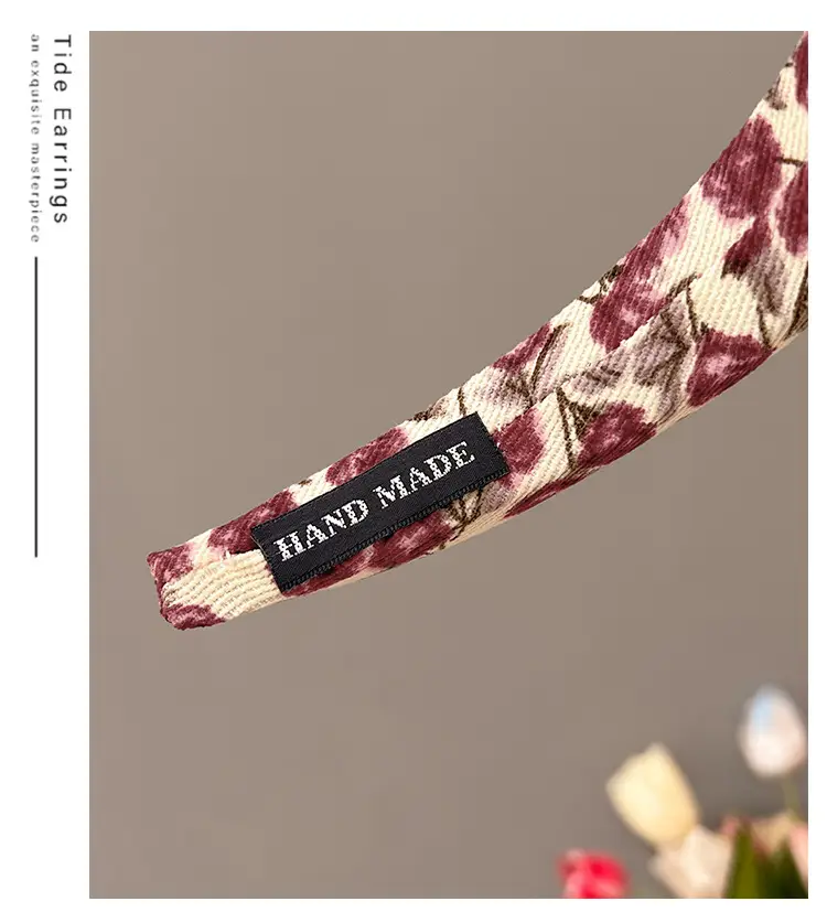 French Style Floral Hair Band for Women — feature 8