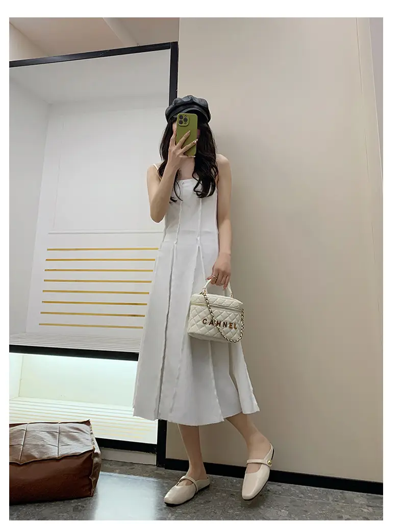 Women French Slippers Silver Soft Sole Summer — feature 1