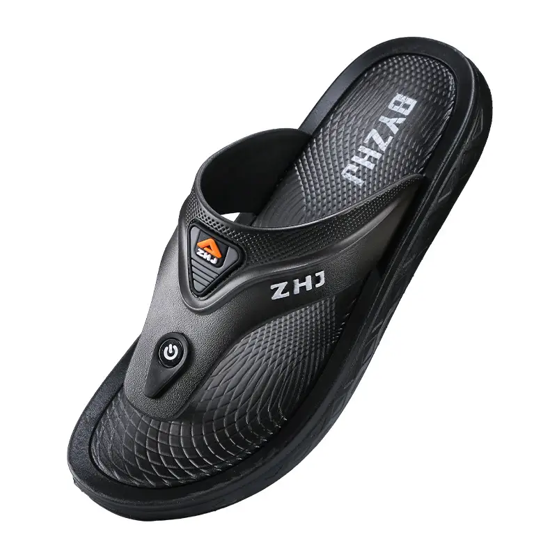 A generation of postage flip-flops men's summer outings durable household non-slip men's thick-soled beach shoes trendy - Image 7